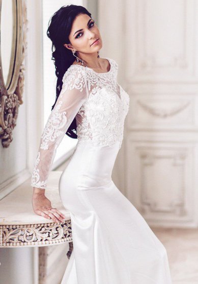 Свадебное платье Британи-V46078 - Свадебный салон Vesna