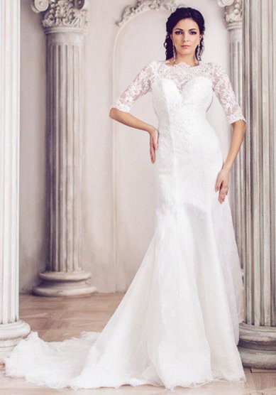 Свадебное платье Алексия-V46079 - Свадебный салон Vesna