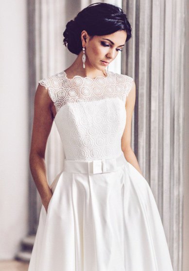 Свадебное платье Тильда-V46343 - Свадебный салон Vesna