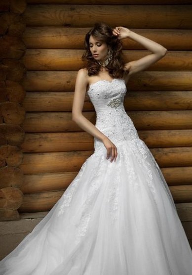 Свадебное платье Рената-A47944 - Свадебный салон ALEDA (Гороховая 64)