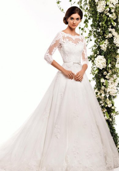 Свадебное платье Лаверна-A48227 - Свадебный салон ALEDA (Гороховая 64)