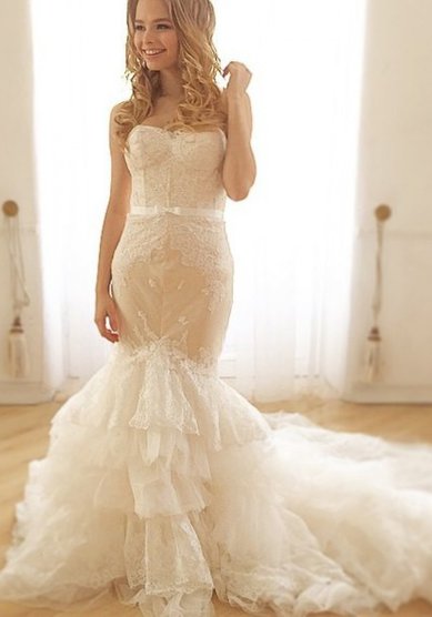 Свадебное платье Жозефина-V48430 - Свадебный салон Vesna