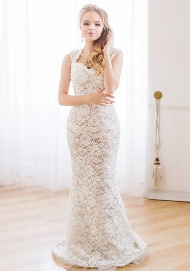 Свадебное платье Антония-V48714 - Свадебный салон Vesna