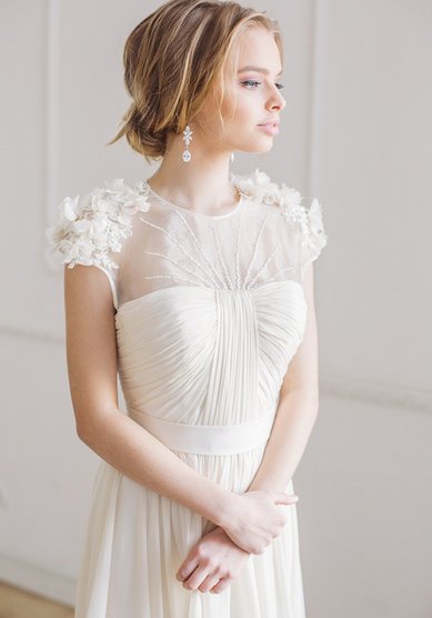 Свадебное платье Папилио-V48716 - Свадебный салон Vesna