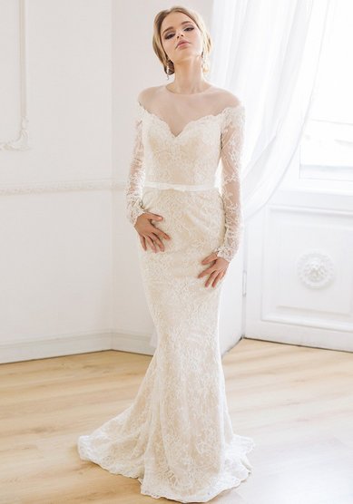 Свадебное платье Мерелин-V48717 - Свадебный салон Vesna