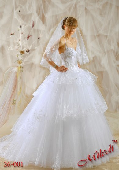 Свадебное платье 26-001-V48774 - Свадебный салон VESTA-BRIDE