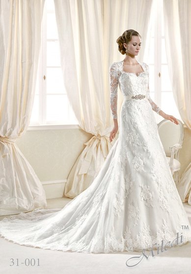 Свадебное платье 31 - 001-V48798 - Свадебный салон VESTA-BRIDE