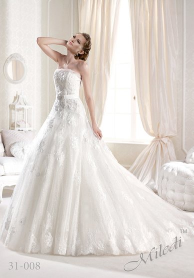 Свадебное платье 31 - 008-V48799 - Свадебный салон VESTA-BRIDE