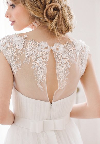 Свадебное платье Поли-V50874 - Свадебный салон Vesna