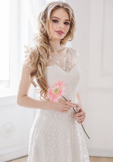 Свадебное платье Модеста-V50875 - Свадебный салон Vesna