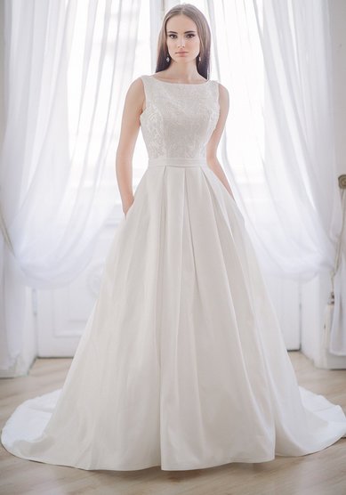 Свадебное платье Теслин-V50934 - Свадебный салон Vesna