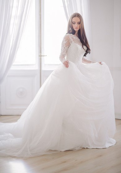 Свадебное платье Элизе-V50937 - Свадебный салон Vesna