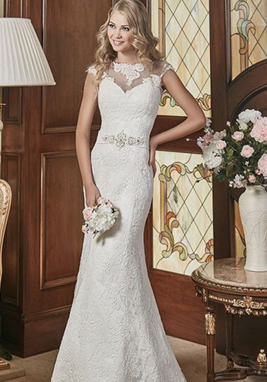 Свадебное платье Shanel-A50944 - Свадебный салон ALEDA (Гороховая 64)