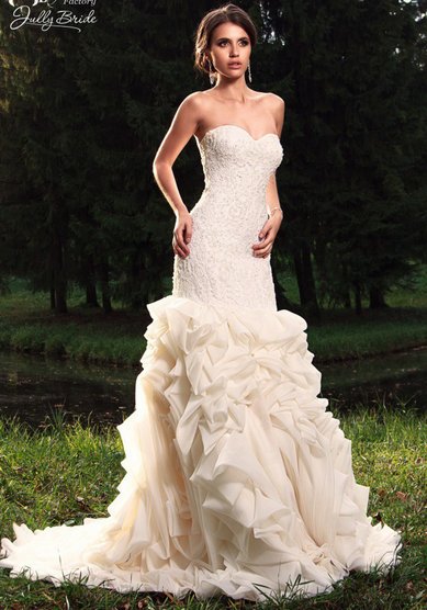 Свадебное платье Дениз-J51026 - Свадебный салон Jully Bride