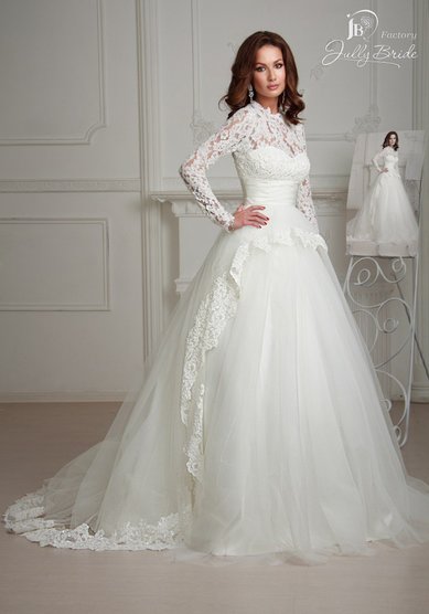 Свадебное платье Лотта-J51034 - Свадебный салон Jully Bride