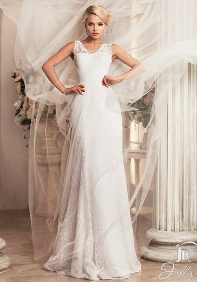Свадебное платье Рене-J51040 - Свадебный салон Jully Bride