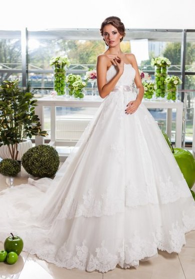 Свадебное платье Юджени-J51303 - Свадебный салон Jully Bride