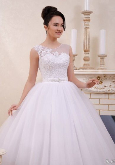 Свадебное платье Эжени-A52489 - Свадебный салон ALEDA (Гороховая 64)