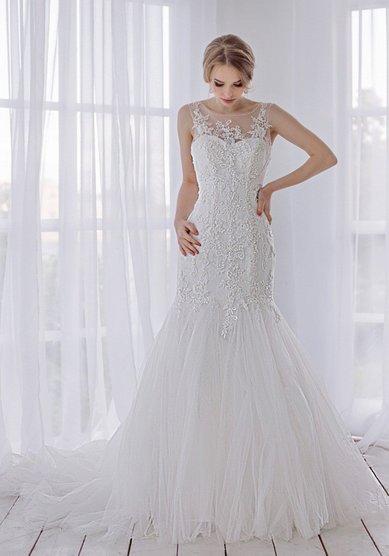 Свадебное платье Вирджиния-V52525 - Свадебный салон Vesna