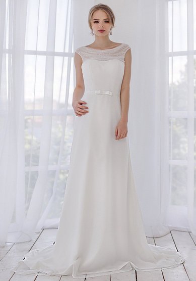 Свадебное платье Ханна-V52528 - Свадебный салон Vesna