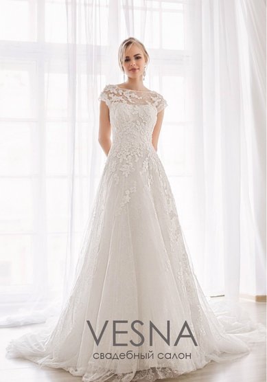Свадебное платье Оливия-V52570 - Свадебный салон Vesna