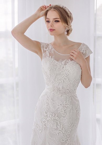 Свадебное платье Беатрикс-V52578 - Свадебный салон Vesna