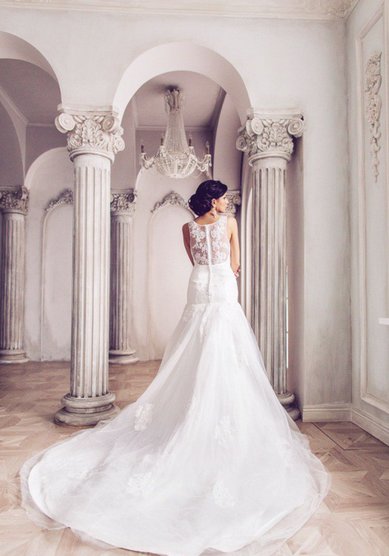 Свадебное платье Камилла-V53293 - Свадебный салон Vesna