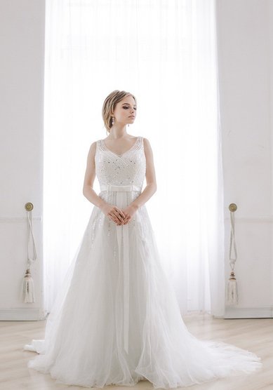 Свадебное платье Шанти-V53583 - Свадебный салон Vesna
