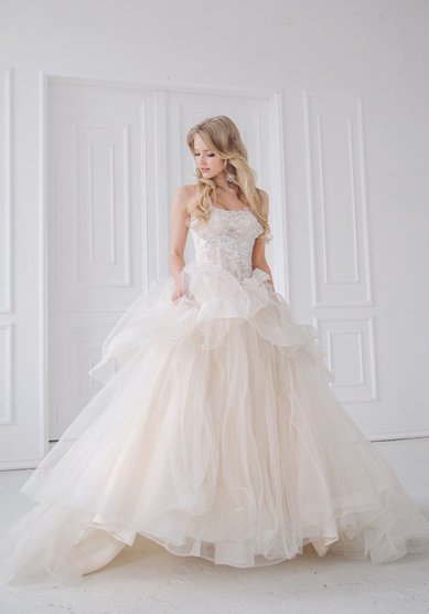 Свадебное платье Антуанетта-V54775 - Свадебный салон Vesna