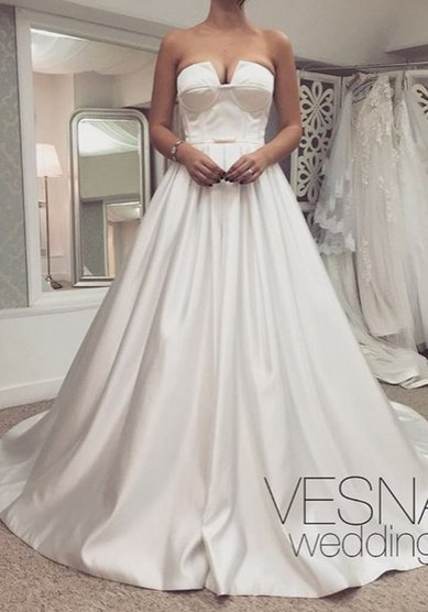 Свадебное платье Пеония-V54778 - Свадебный салон Vesna