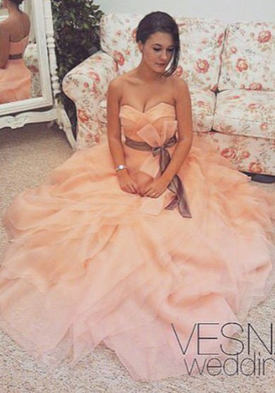 Свадебное платье Обрайд Роуз-V54781 - Свадебный салон Vesna