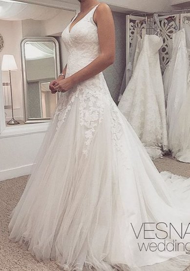 Свадебное платье Элеонора-V54782 - Свадебный салон Vesna