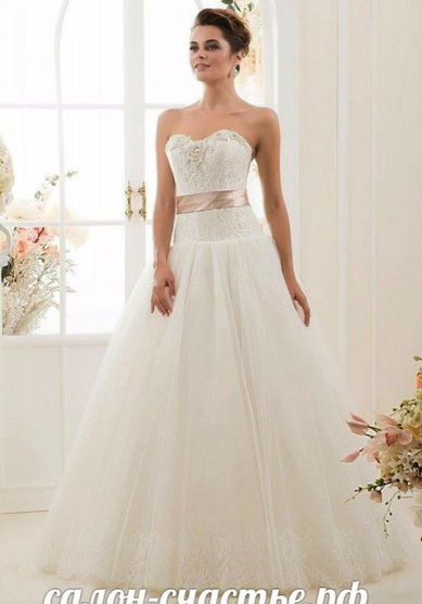Свадебное платье 15-16-С55265 - Свадебный салон СЧАСТЬЕ