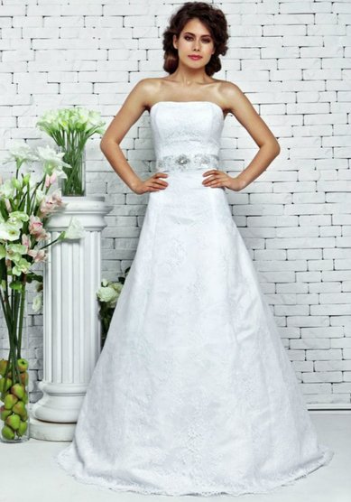 Свадебное платье 14-95-С55290 - Свадебный салон СЧАСТЬЕ