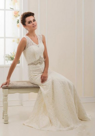 Свадебное платье 15-68-С55297 - Свадебный салон СЧАСТЬЕ