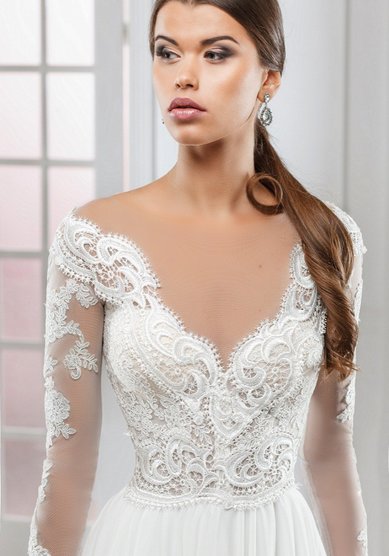 Свадебное платье Hanna-A55370 - Свадебный салон ALEDA (Гороховая 64)