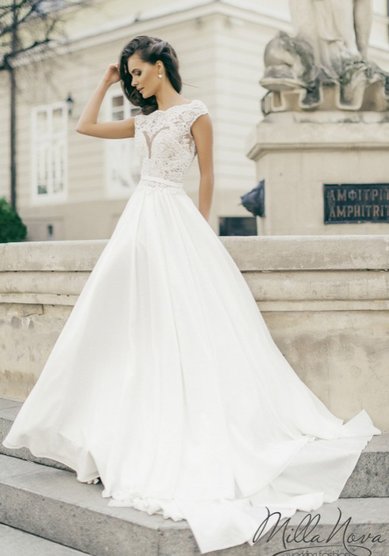 Свадебное платье Беатрис-E55712 - Свадебный салон Ex Miss