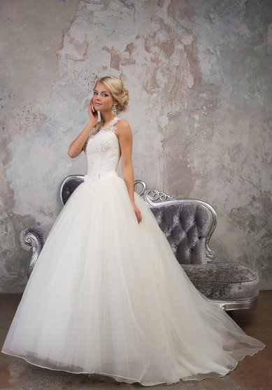 Свадебное платье Ирма-К56041 - Салон свадебной и вечерней моды Королева