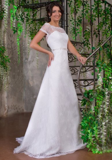 Свадебное платье Августина-К56348 - Салон свадебной и вечерней моды Королева