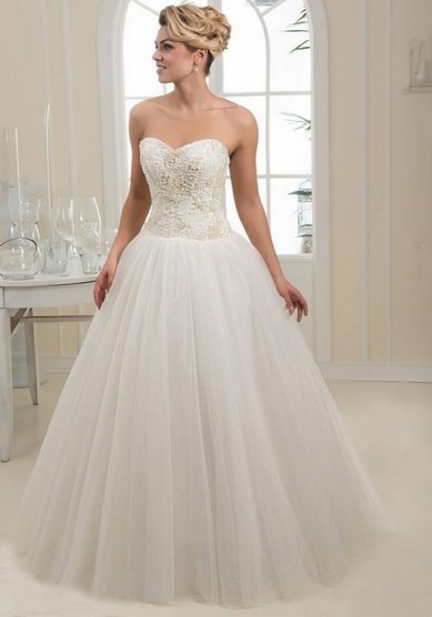 Свадебное платье 15-124-С56514 - Свадебный салон СЧАСТЬЕ