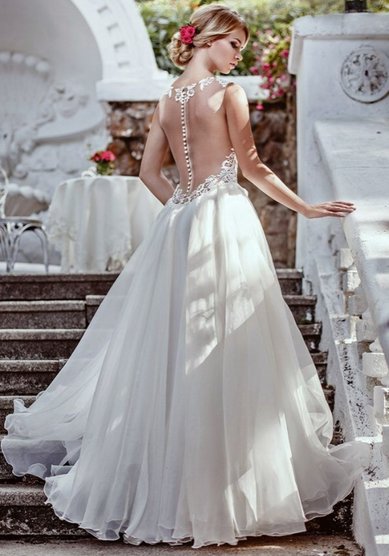 Свадебное платье Бенита-С56516 - Свадебный салон СЧАСТЬЕ