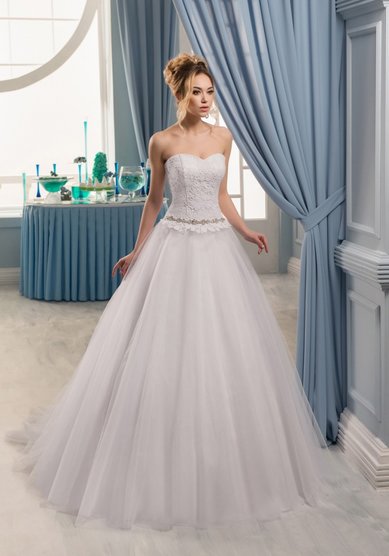 Свадебное платье 16-344-С57107 - Свадебный салон СЧАСТЬЕ