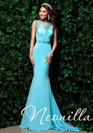 Вечернее платье Амира-К57800 - Салон свадебной и вечерней моды Королева