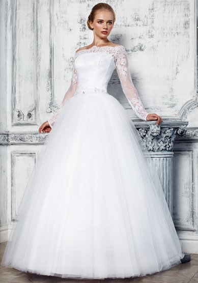 Свадебное платье Альбертина-К57839 - Салон свадебной и вечерней моды Королева