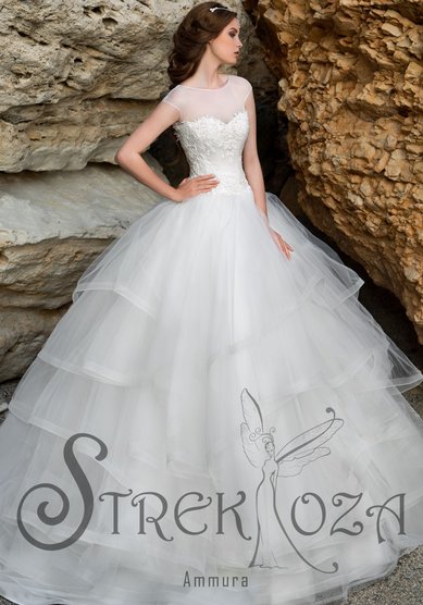 Свадебное платье Аммура-A57925 - Свадебный салон ALEDA (Гороховая 64)