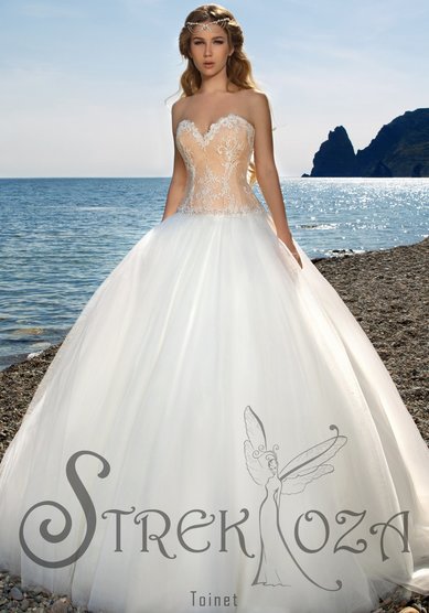 Свадебное платье Тоинет-A58383 - Свадебный салон ALEDA (Гороховая 64)