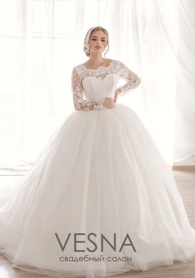 Свадебное платье Верония-V58432 - Свадебный салон Vesna