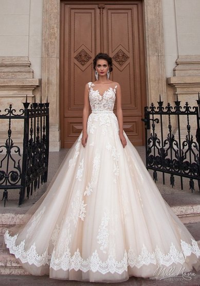 Свадебное платье Jeneva-12055-J59428 - Свадебный салон Jully Bride