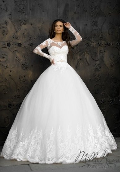 Свадебное платье Carmen-12061-J59434 - Свадебный салон Jully Bride