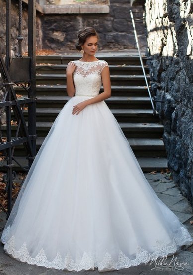 Свадебное платье Cheriz-12063-J59440 - Свадебный салон Jully Bride